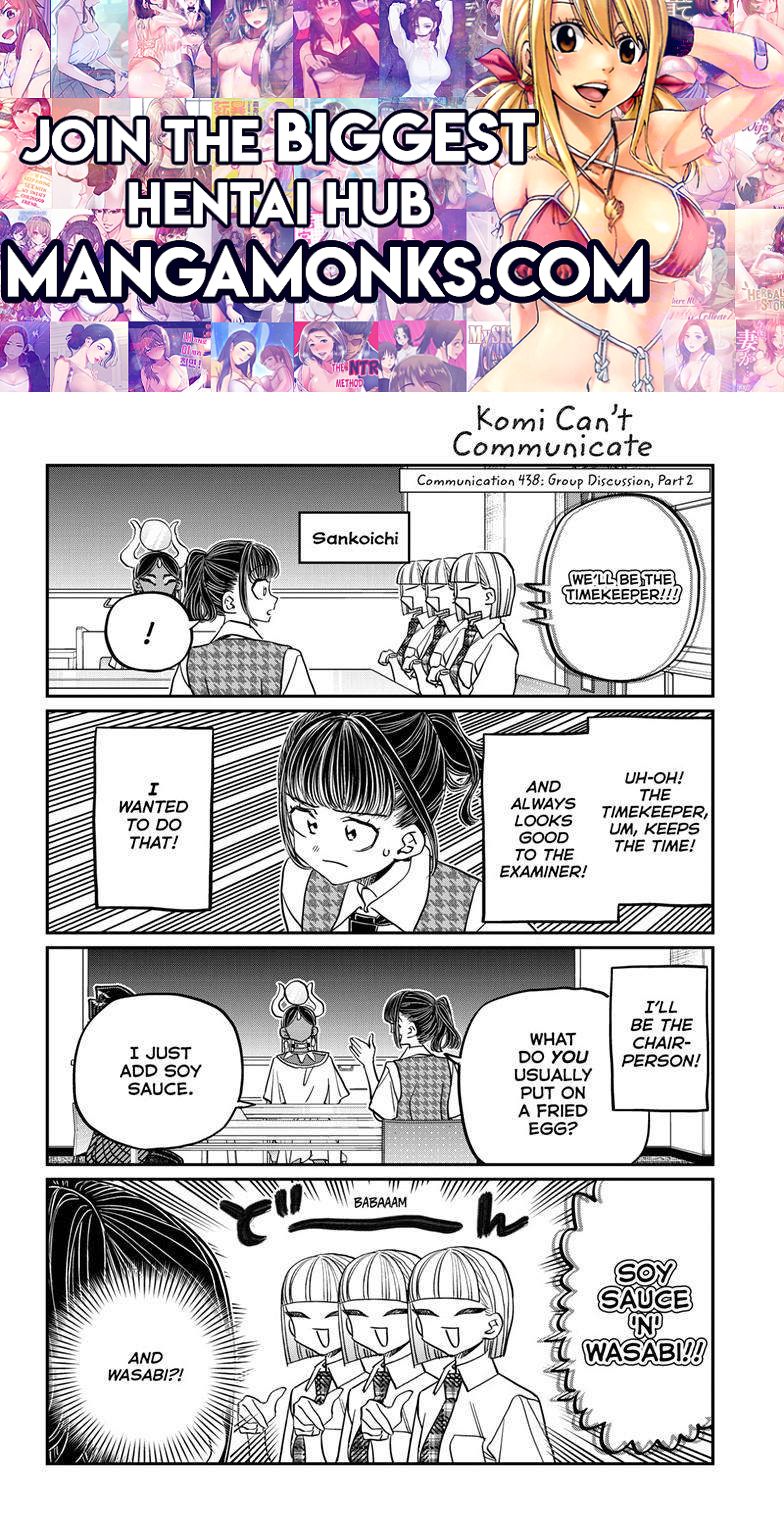 Komi-san wa Komyushou Desu Chapter 438 1